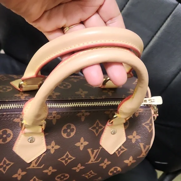 Fashion Nova Brown and Tan Satchel - Picture 2 of 9